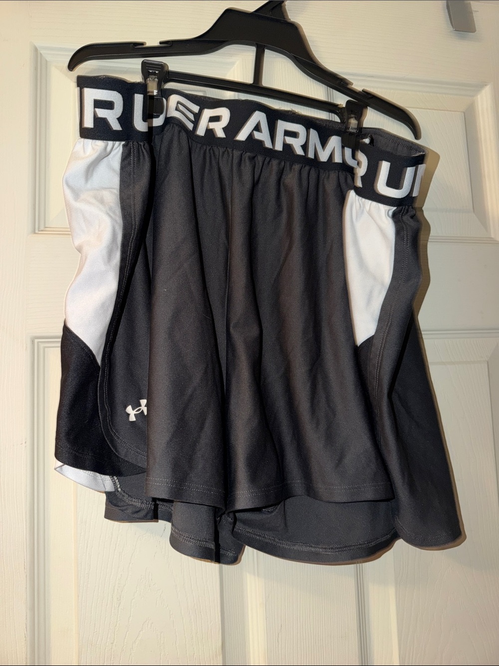 Under Armour Black and White Women’s Athletic shorts
